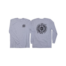Odyssey Relay Long Sleeve (Athletic Heather Grey with Black Ink)...
